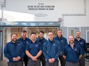 Vehicle technicians who completed the Volvo manufacturer training