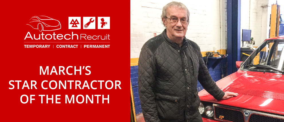John, our freelance vehicle technician, is our star contractor of the month