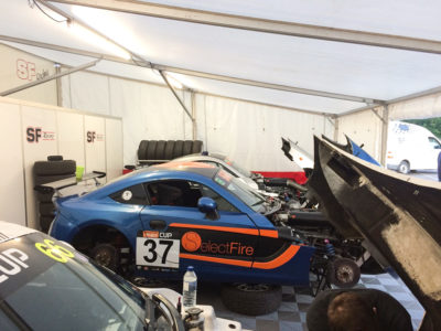 Car workshop at Brands Hatch Car workshop at Brands Hatch