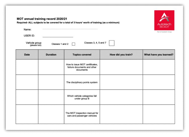 Useful Documents For Contractors Autotech Recruit   CPD Log Thumbnail 768x559 