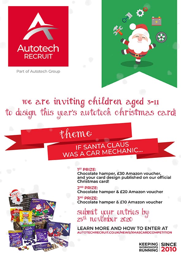 Autotech Recruit's Christmas card competition for children