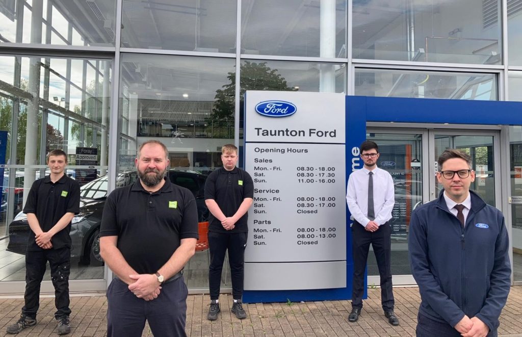 Ford Taunton work experience
