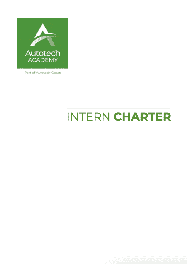 Autotech Academy Intern Charter cover