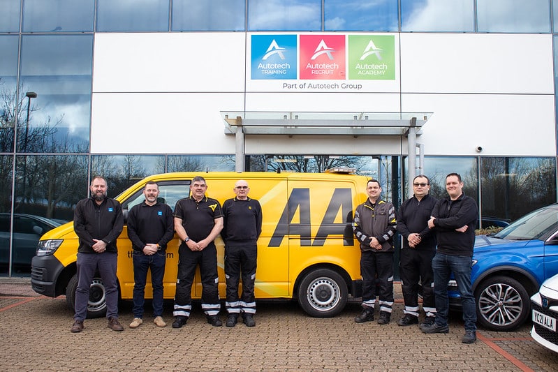 Autotech Training delivers IMI electric vehicle training to AA