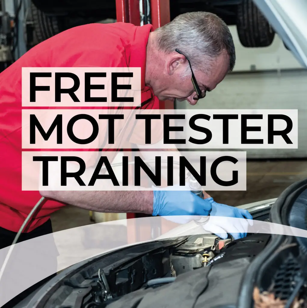 We Now Offer Free MOT Tester Training